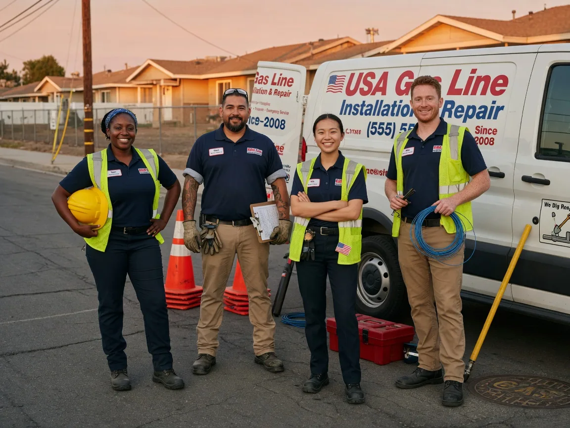Gas Line Installation company in Beckville, TX